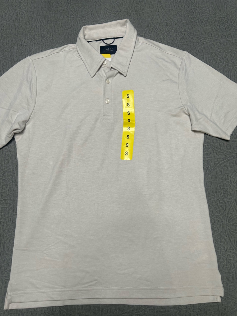 Jachs Men's Polo Shirt in Light Gray